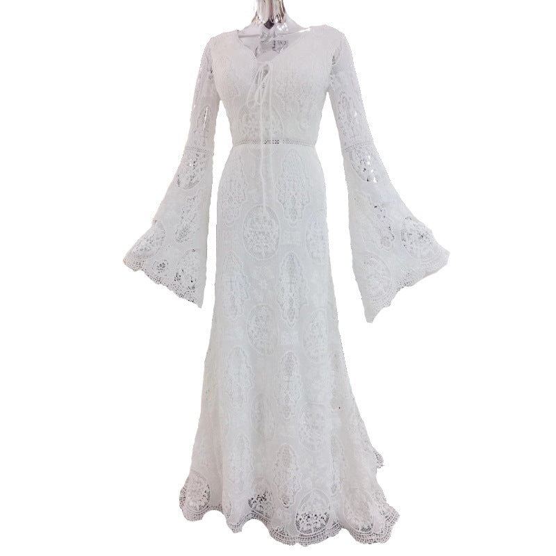 Stunning Lace Wedding Dresse Long Sleeve Delicated Custom Wedding Dress ER2001