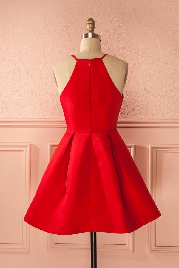 Red Homecoming dress Cheap Party Homecoming Dress ER040 - OrtDress