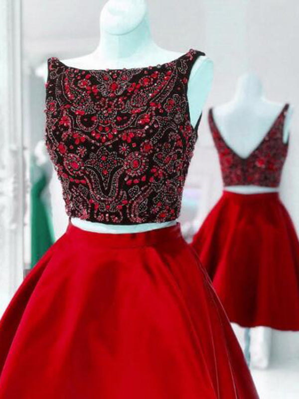 Homecoming Dress Short, Two Pieces Homecoming Dress, 2019 Prom Dresses ER1072 Homecoming Dress Short, Two Pieces Homecoming Dress, 2019 Prom Dresses ER1072