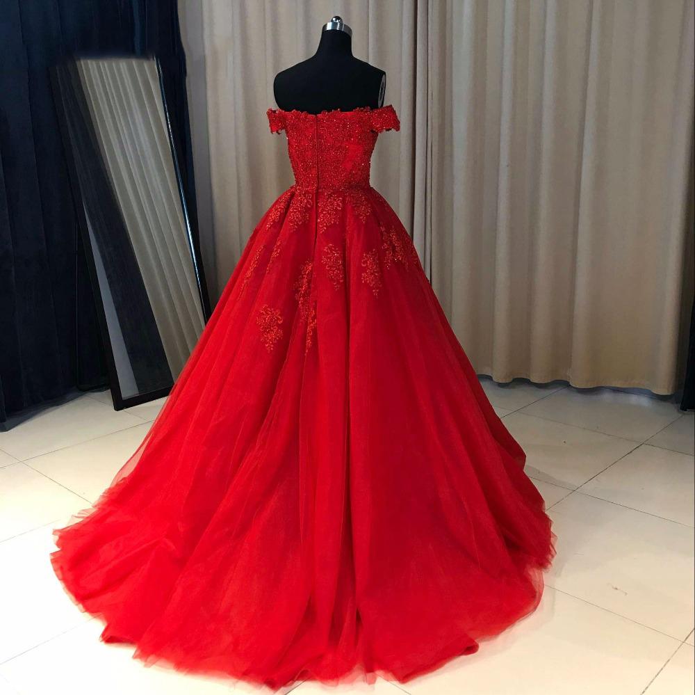 Ball Gown Off The Shoulder Prom Dress Lace Vintage Prom Dress #ER402 ...