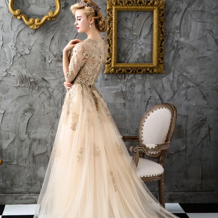 Vintage Two Piece Prom Dress Lace Cheap Plus Size Prom Dress #ER501 OrtDress Vintage Two Piece Prom Dress Lace Cheap Plus Size Prom Dress #ER501 OrtDress
